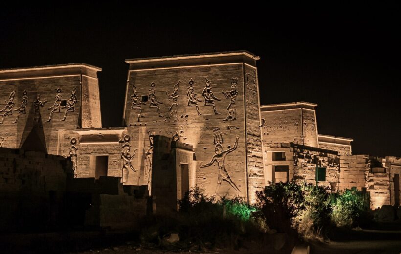 Sound and light Show at Philae Temple